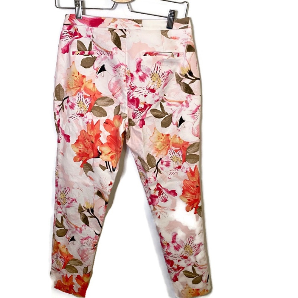 Calvin Klein Floral Pants, Size 4 - Picture 2 of 11